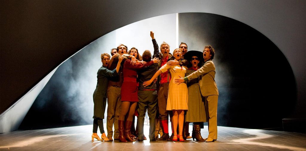  Julla von Landsberg, Milos Bulajic, Ulrike Mayer, Nicholas Jenkins, Ted Schmitz, Laura Mitchell, Ulf Bunde, Elizabeth Weisberg, Foto: Falk Wenzel