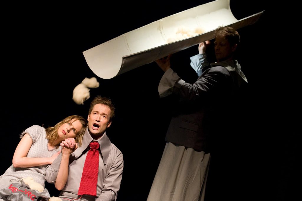  Sophie Klussmann, Dmitry Egorov, Christoph Stegemann, Foto: 