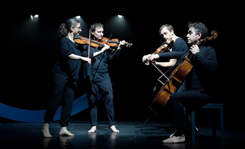  Jana Kuss, Oliver Wille, William Coleman, Mikayel Hakhnazaryan, Foto: Dieter Hartwig