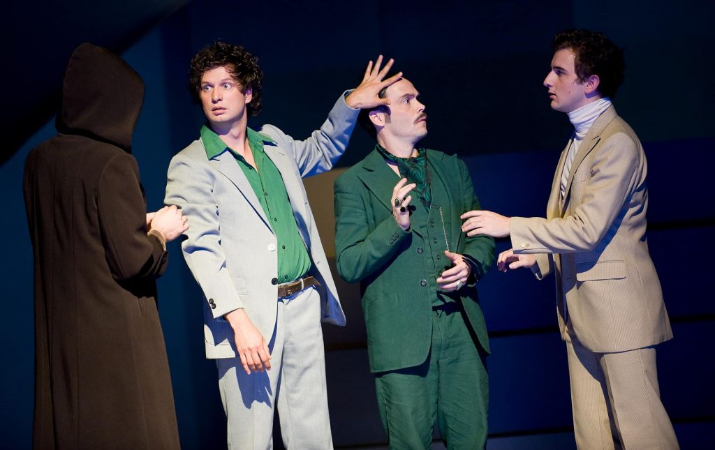  Nikolay Borchev, Patric Schott, Peter Fasching, Foto: Falk Wenzel