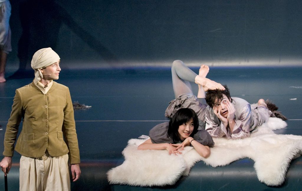  Adrian Gillott, Yui Kawaguchi, Patric Schott, Foto: Falk Wenzel