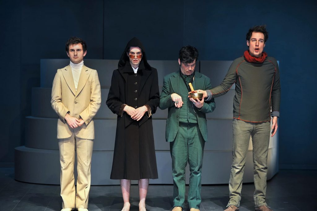  Peter Fasching, Adrian Gillott, Patric Schott, Milos Bulajic, Foto: Antonella Travascio