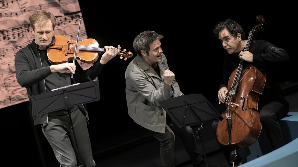  William Coleman, Patric Schott, Mikayel Hakhnazaryan, Foto: Falk Wenzel