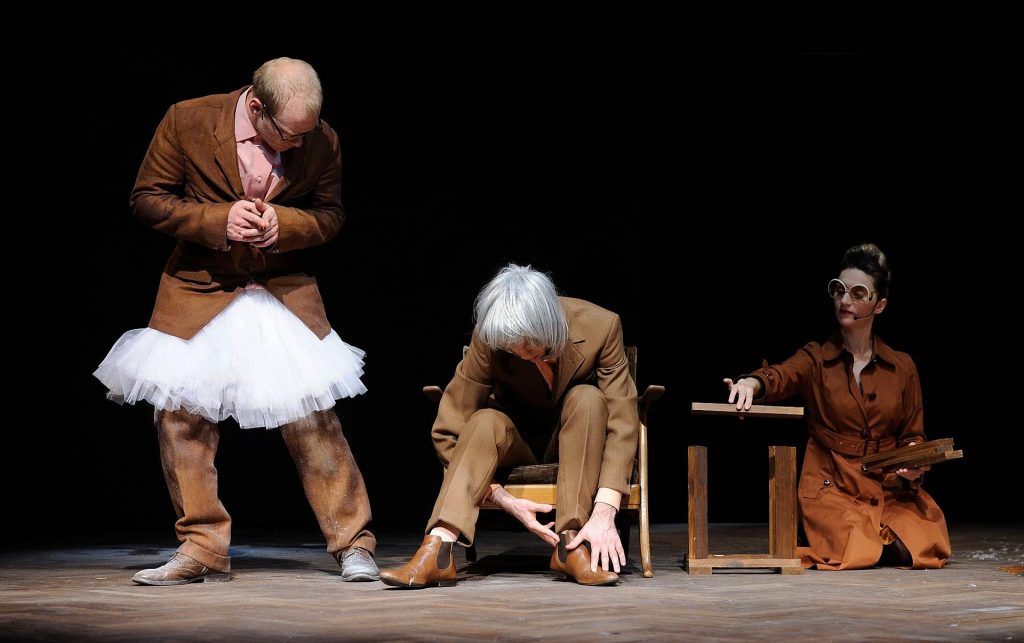  Nils Dreschke, Adrian Gillott, Julla von Landsberg, Foto: Dieter Hartwig