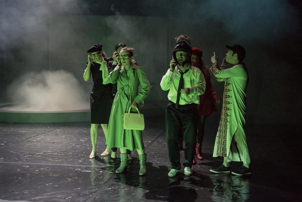  Annedore Kleist, Anna-Luise Recke, Philipp Caspari, Julla von Landsberg, Patric Schott, Foto: Kerstin Behrendt