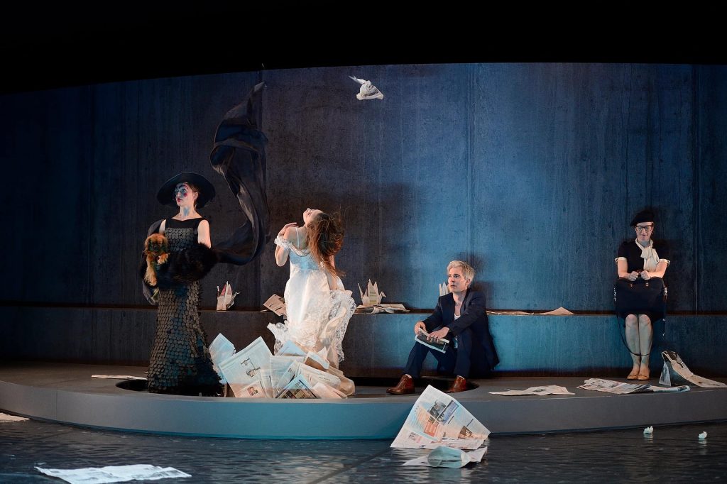  Julla von Landsberg, Anna-Luise Recke, Ted Schmitz, Annedore Kleist, Foto: Dieter Hartwig