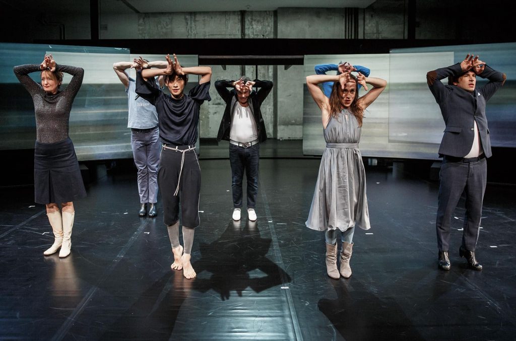  Annedore Kleist, Michael Shapira, Yui Kawaguchi, Patric Schott, Anna-Luise Recke, Ted Schmitz, Martin Clausen, Foto: Dirk Bleicker