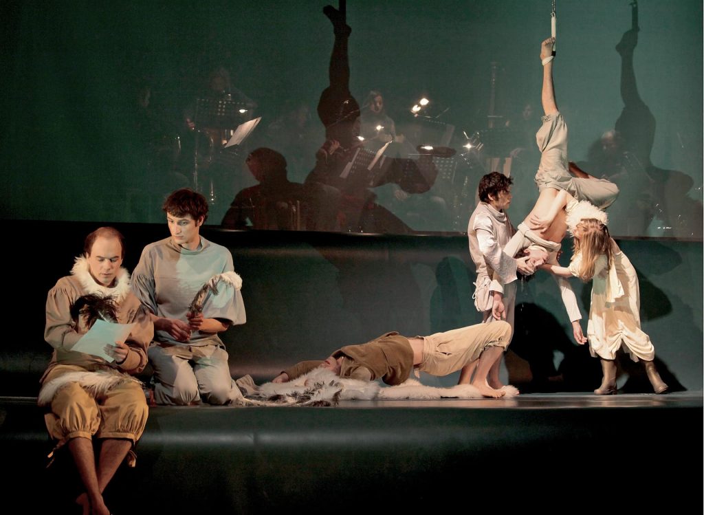  Terry Wey, Filippo Andreatta, Adrian Gillott, Patric Schott, Alberto Spagone, Theresa Dlouhy, Foto: Helmut R. Schulze