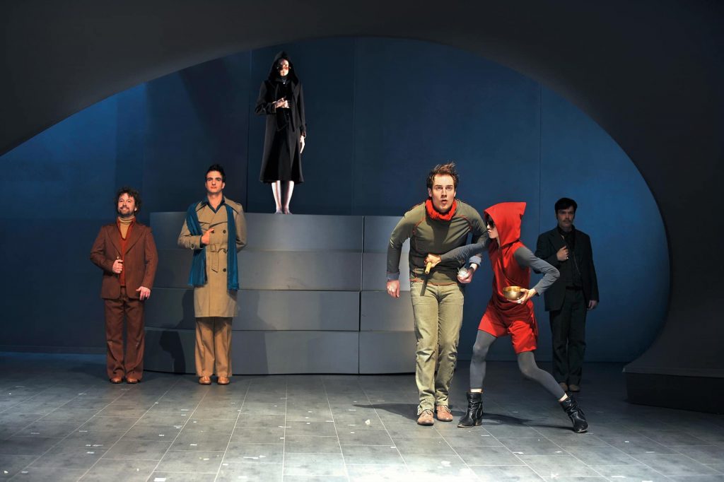  Philipp Caspari, Ulf Bunde, Adrian Gillott, Milos Bulajic, Yui Kawaguchi, Patric Schott, Foto: Antonella Travascio