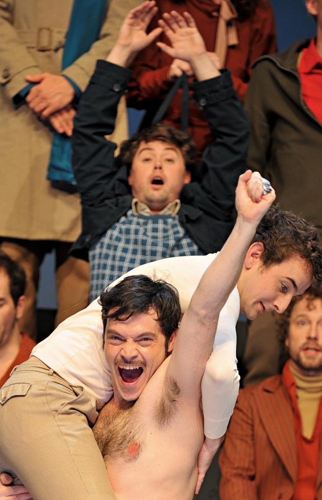  Patric Schott, Peter Fasching, Sean Clayton, Philipp Caspari, Foto: Antonella Travascio