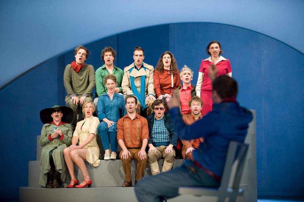  Elizabeth Weisberg, Milos Bulajic, Laura Mitchell, Nikolay Borchev, Julla von Landsberg, Michael Adair, Ulf Bunde, Sean Clayton, Foto: Falk Wenzel