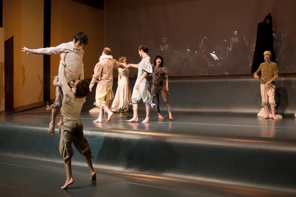  Patric Schott, Alberto Spagone, Terry Wey, Theresa Dlouhy, Filippo Andreatta, Yui Kawaguchi, Adrian Gillott, Foto: Falk Wenzel