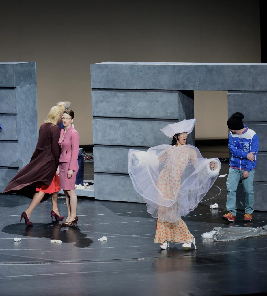  Michaela Steiger, Valerie Pachner, Yui Kawaguchi, Philipp Caspari, Foto: Oliver Proske