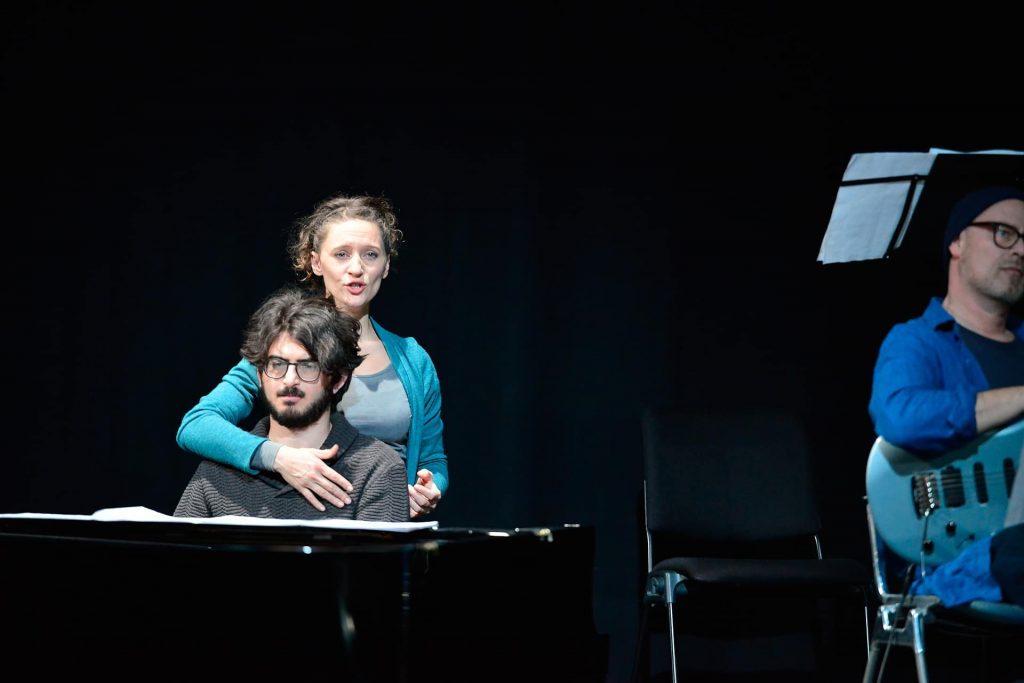  Matan Porat, Julla von Landsberg, Tobias Weber, Foto: Oliver Proske