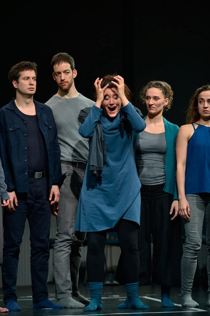  Nikolay Borchev, Michael Shapira, Sarah Laulan, Julla von Landsberg, Anna-Luise Recke, Foto: Oliver Proske