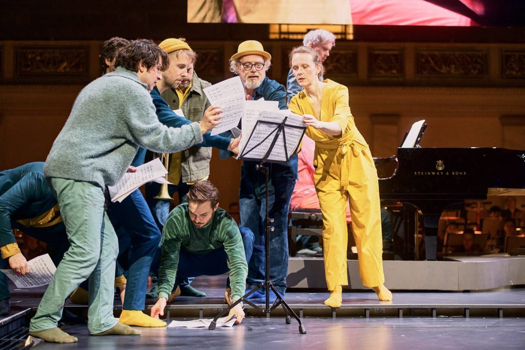  Martin Clausen, Paul Hübner, Florian Graul, Tobias Weber, Elfa Run Kristinsdottir, Ted Schmitz, Foto: Dieter Hartwig