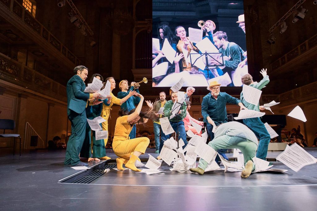  Patric Schott, Elfa Run Kristinsdottir, Peyee Chen, Paul Hübner, Philipp Kullen, Florian Graul, Ted Schmitz, Tobias Weber, Foto: DIETER HARTWIG