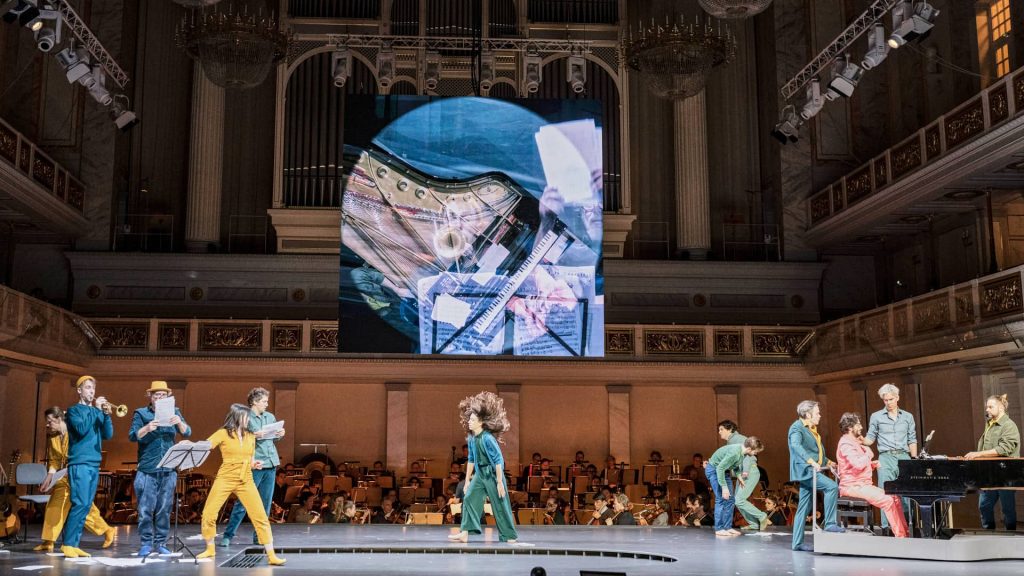  Elfa Run Kristinsdottir, Paul Hübner, Tobias Weber, Peyee Chen, Nikolay Borchev, Alba de Miguel, Florian Graul, Martin Clausen, Foto: Falk Wenzel