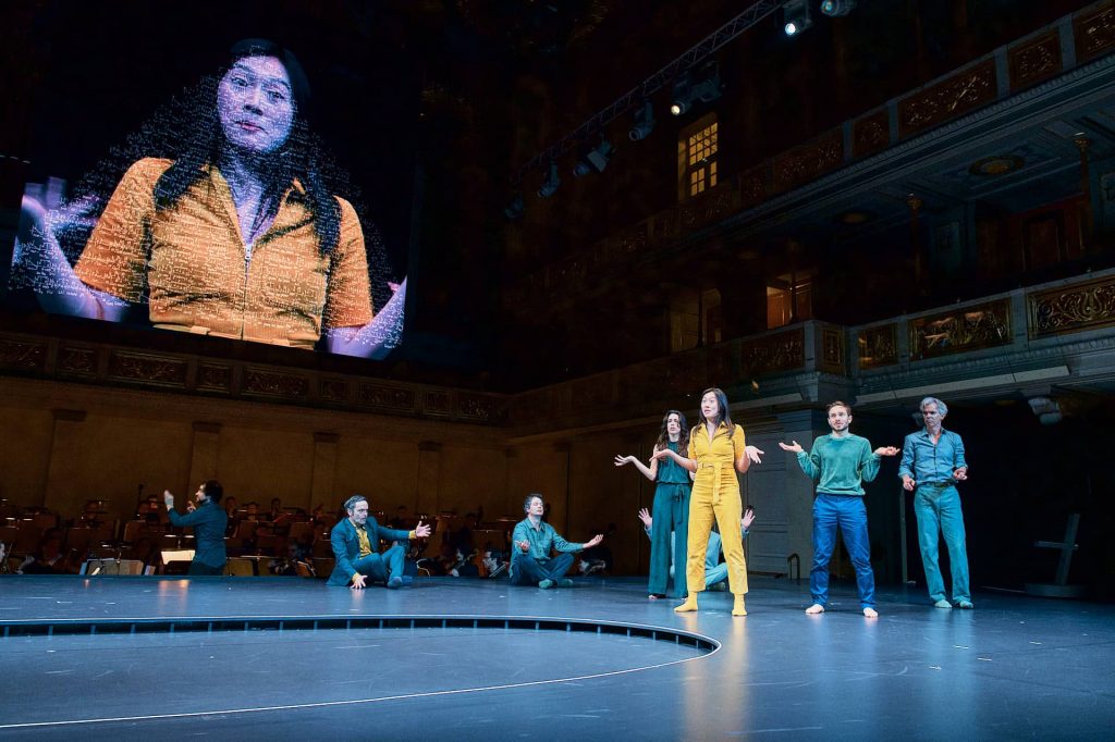  Jonathan Stockhammer, Patric Schott, Nikolay Borchev, Alba de Miguel, Peyee Chen, Florian Graul, Ted Schmitz, Foto: DIETER HARTWIG