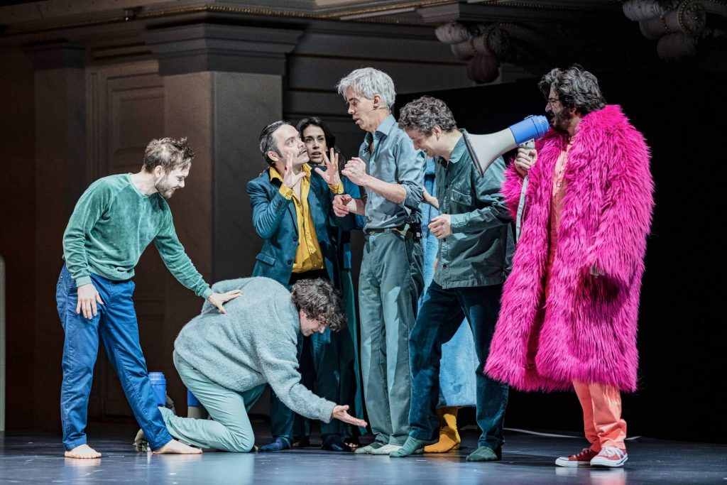  Florian Graul, Martin Clausen, Patric Schott, Alba de Miguel, Ted Schmitz, Nikolay Borchev, Matan Porat, Foto: Falk Wenzel