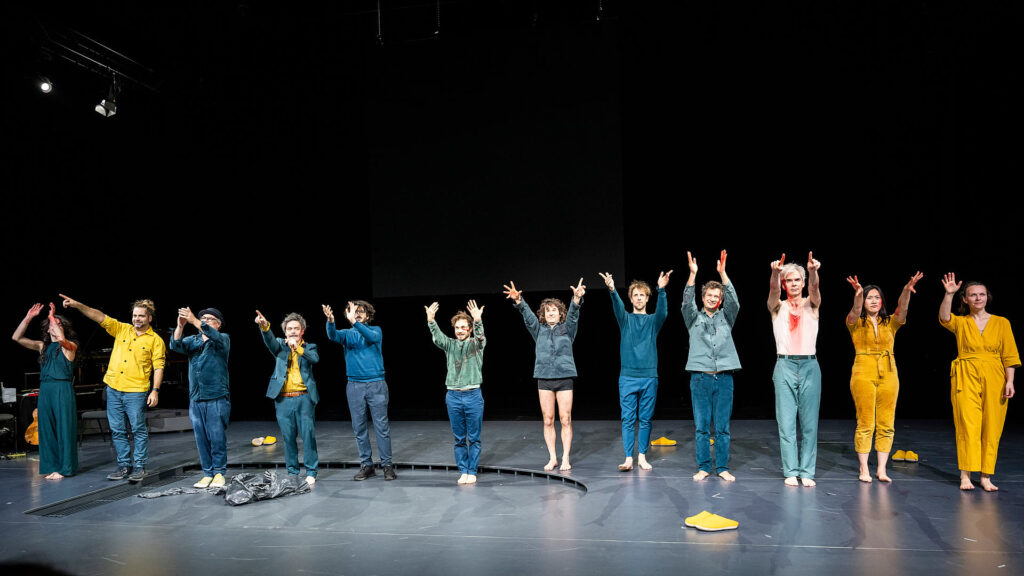  Alba de Miguel, Philipp Kullen, Tobias Weber, Patric Schott, Matan Porat, Florian Graul, Martin Clausen, Paul Hübner, photo: Falk Wenzel