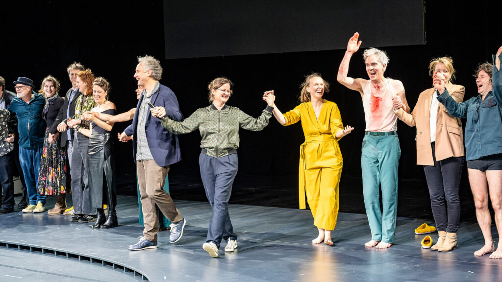  Tobias Weber, Henrike Wiemann, Marie Akoury, Oliver Proske, Nicola Hümpel, Elfa Run Kristinsdottir, Ted Schmitz, Martin Clausen, photo: Falk Wenzel